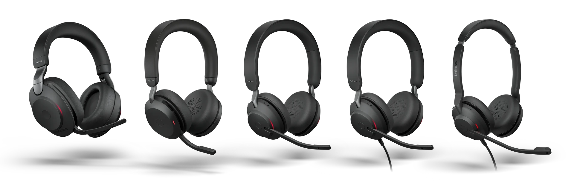 Jabra Evolve2-serien: Evolve2 65, 75, 85 og 40 samt Elite 85h